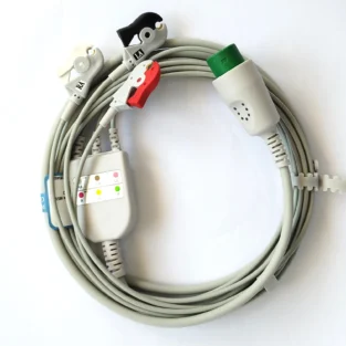 SPACELABS Cable ECG 3 LEADS PINZA